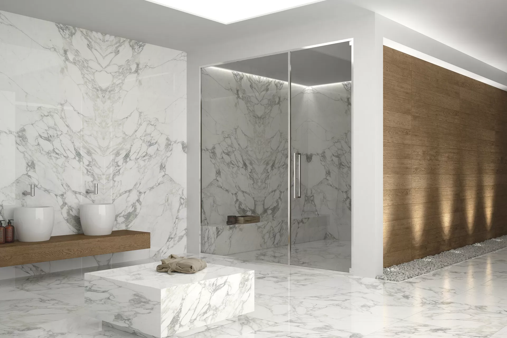Керамогранит P315652MF6 Marmi Crema Avorio Naturale 150x300