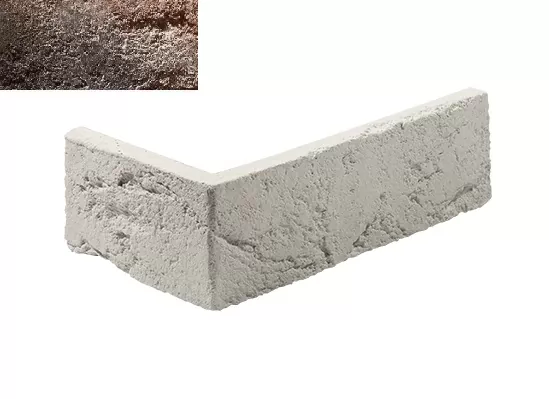 Искусственный камень Угловой элемент Бремен 408 19,1/8x6,5x1,12