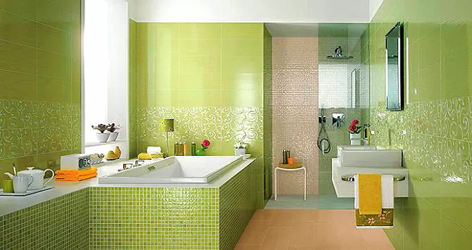 Плитка LGSD Glamour Jade List. Stripe 2x45