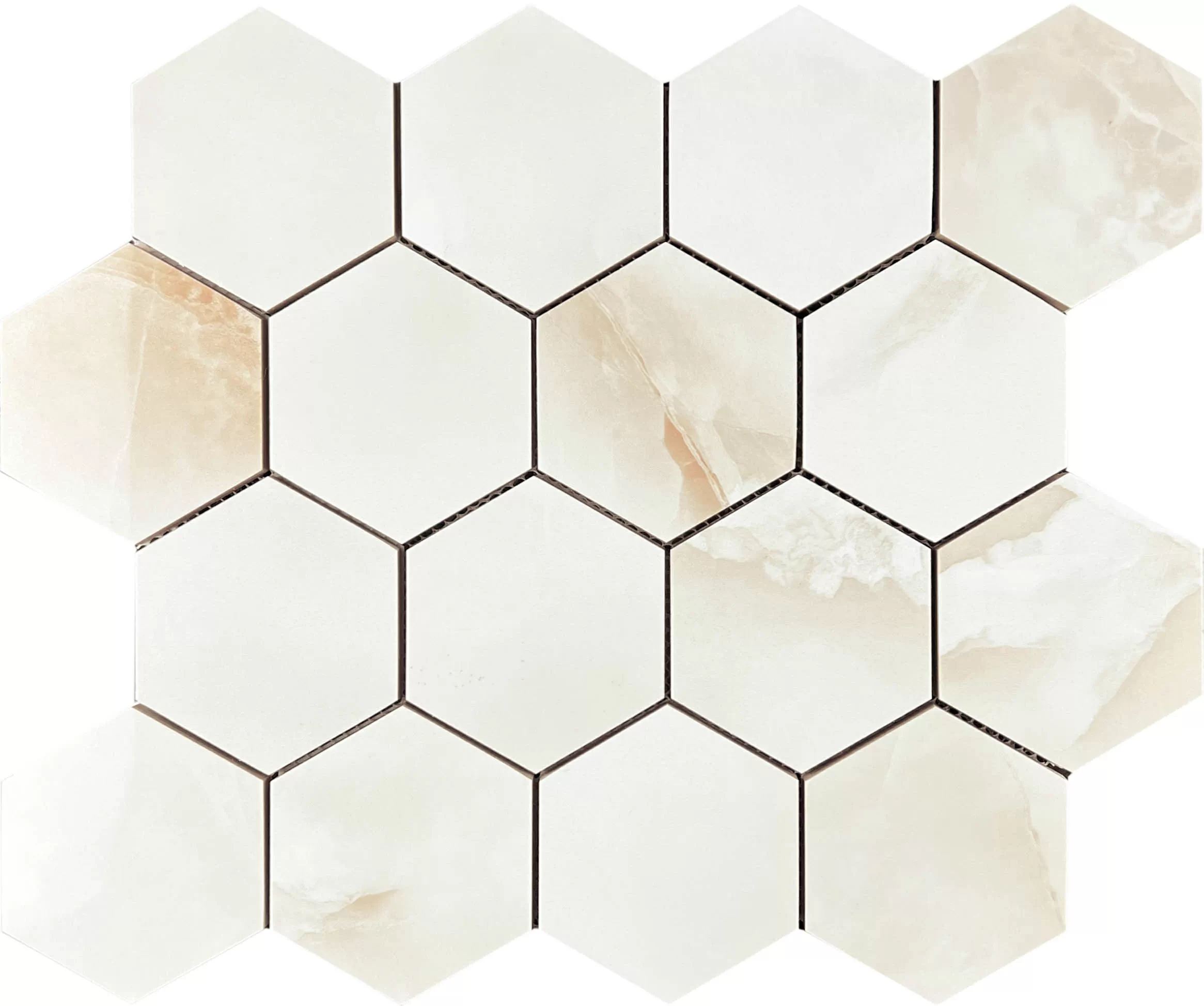Мозаика Mosaic Antisky Hexagone 28x33