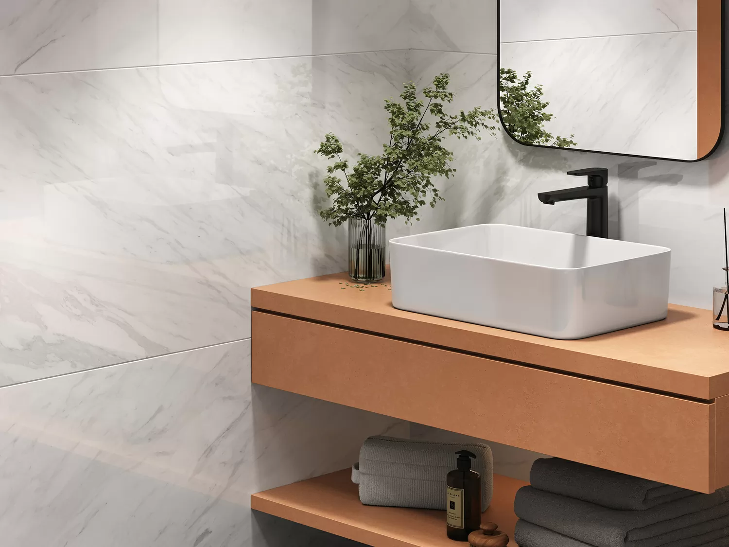 Керамогранит 17131 Electric Mist серый ректификат 60x120