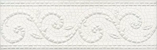 Плитка HGD/A127/12103R Борсари орнамент обрезной 25х8