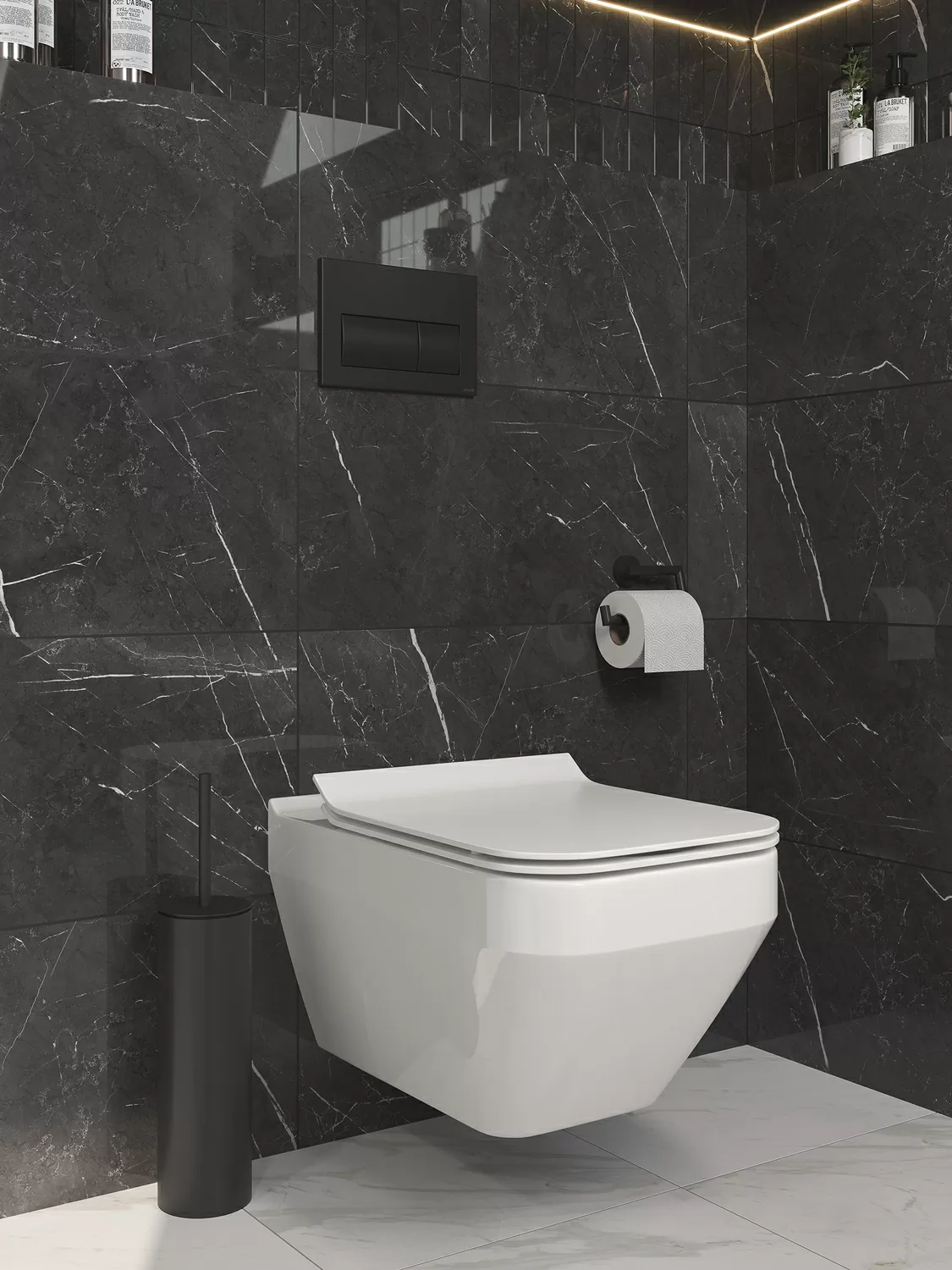 Плитка RSL231 Royal Stone черная 29,8x59,8