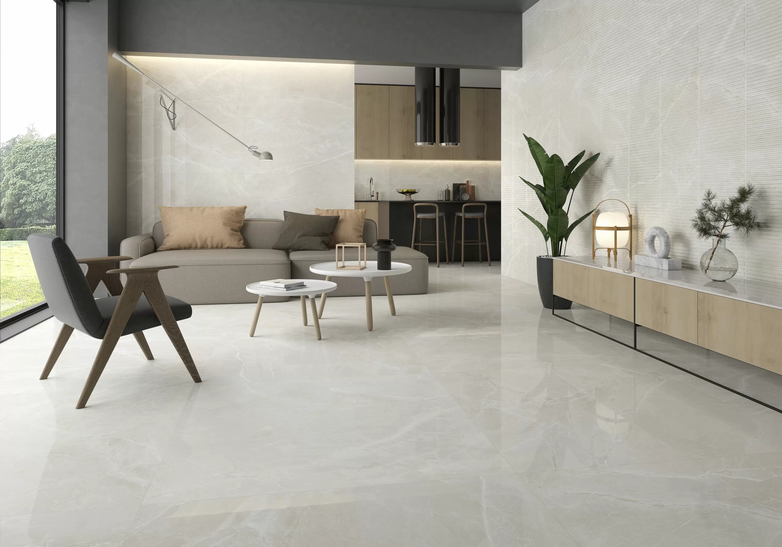Керамогранит RLV Fior Di Bosca Marengo Polished 60x120
