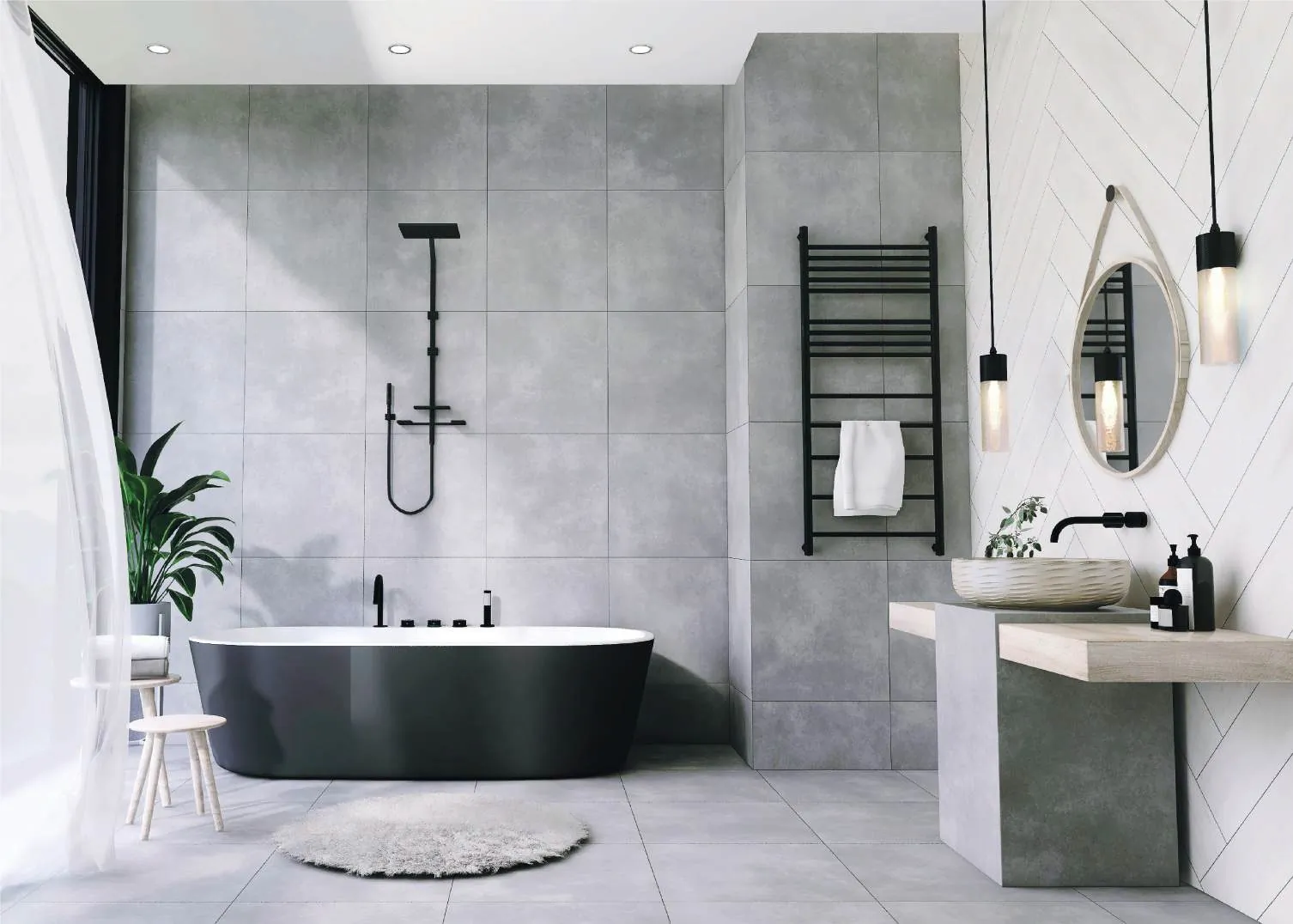 Керамогранит Beton Light Grey Mat 60x60