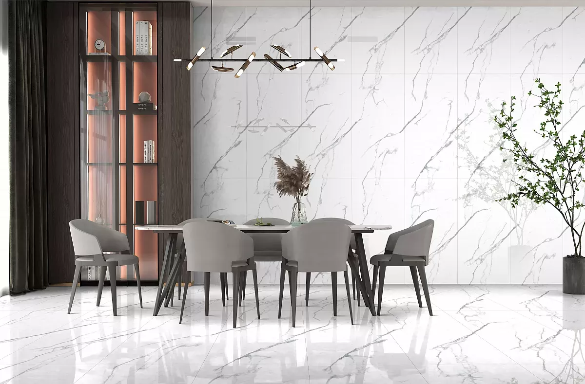 Керамогранит Platinum White Glossy 60x120