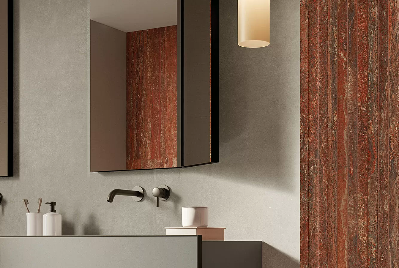 Керамогранит TR06BA I Travertini Grigio Cross Cut SQ. 60x120