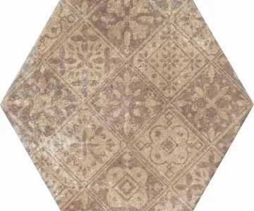 Керамогранит Pompeia Decor Marron 20х24