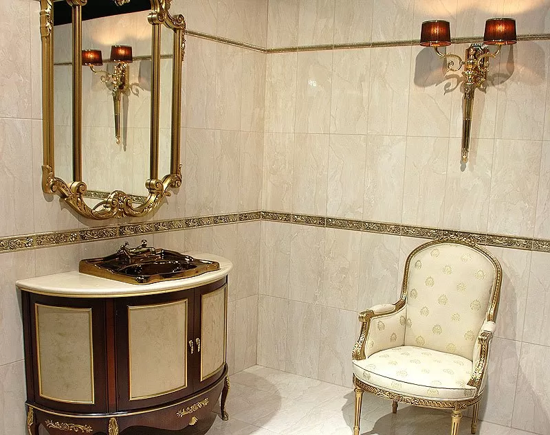 Плитка Dec. Paris Oro 25х50