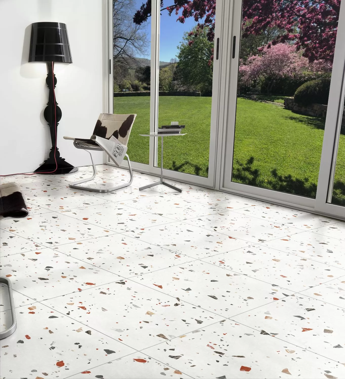 Керамогранит Sonar White Hexagonal 22x25