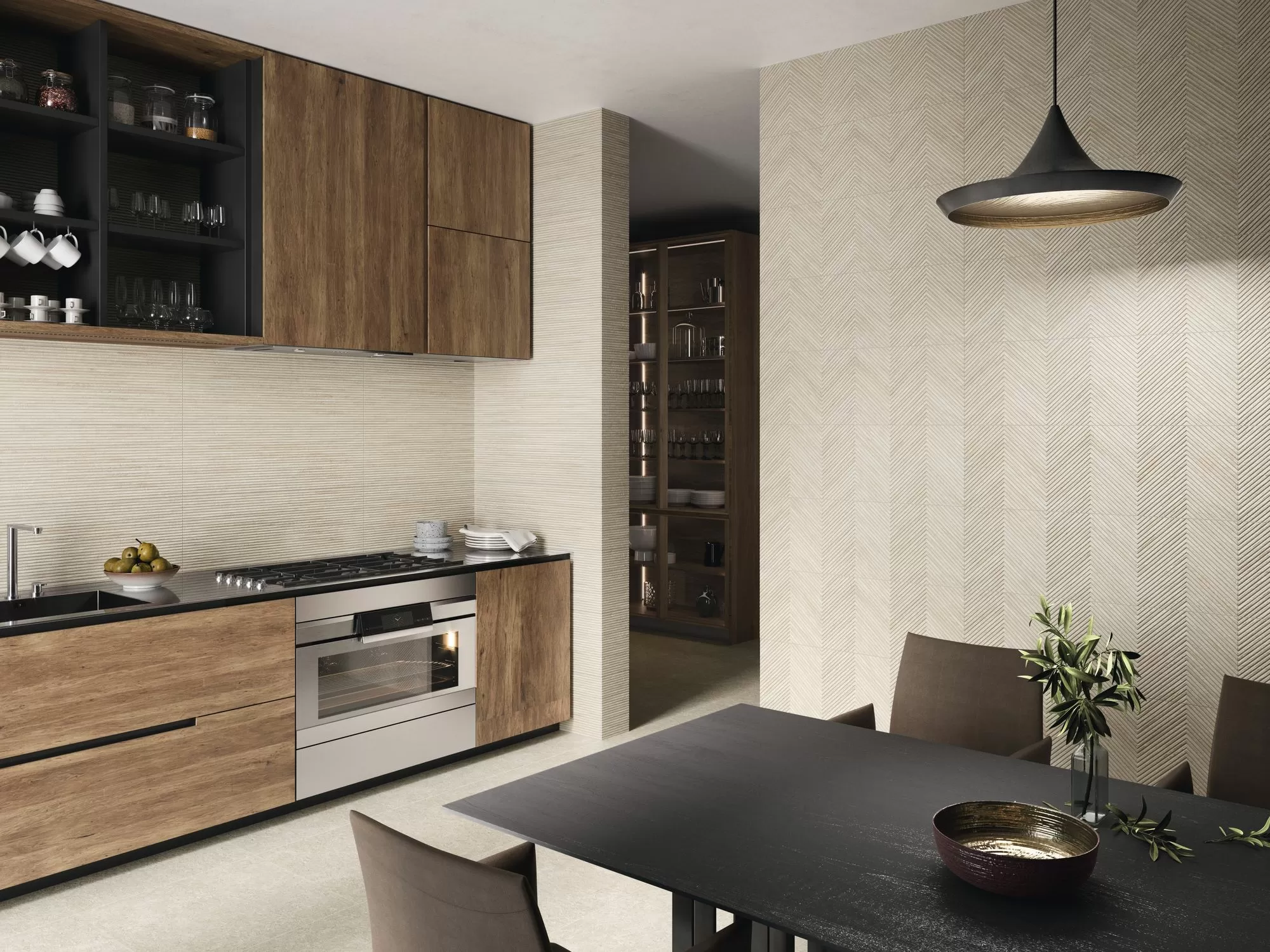 Плитка Larchwood Zig Ipe Rectificado 40x120