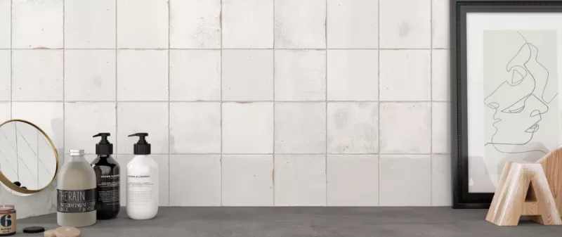 Плитка MESTIZAJE ZELLIGE WHITE MATT 12,5x12,5