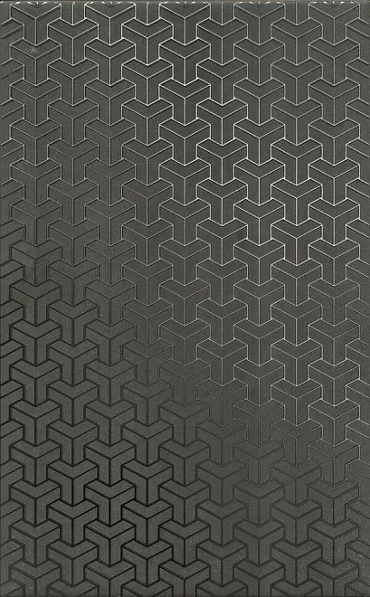 Плитка HGD/D371/6400 Декор Ломбардиа антрацит 25*40