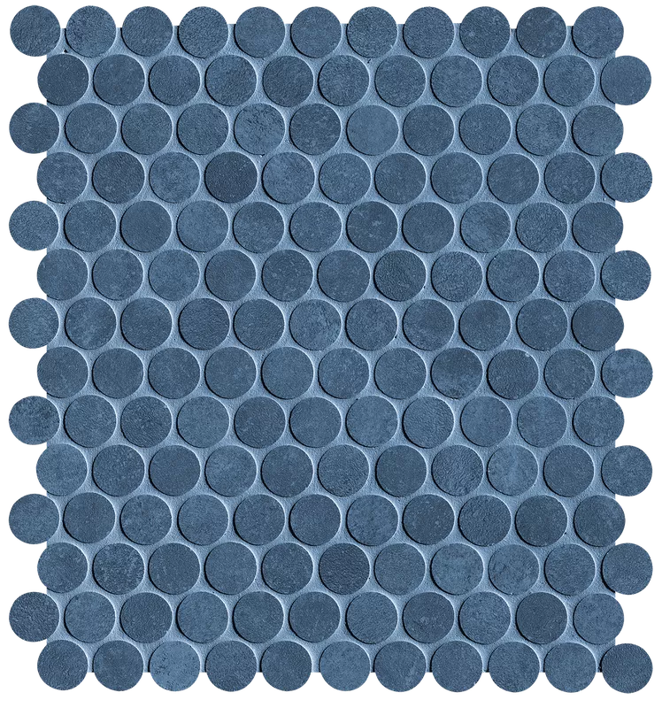 Мозаика fTAW Still Denim Round Mosaico Matt 29,5x32,5