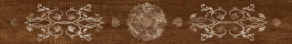 Керамогранит Amarcord Wood Bruciato Tarsie 15x100
