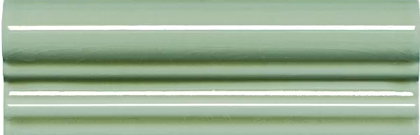 Плитка ADMO5169 Moldura Italiana PB C/C Verde Claro 5X15