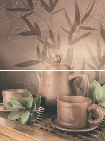 Плитка Tea ceremony Панно P2D175 30х40 (комплект 2шт)
