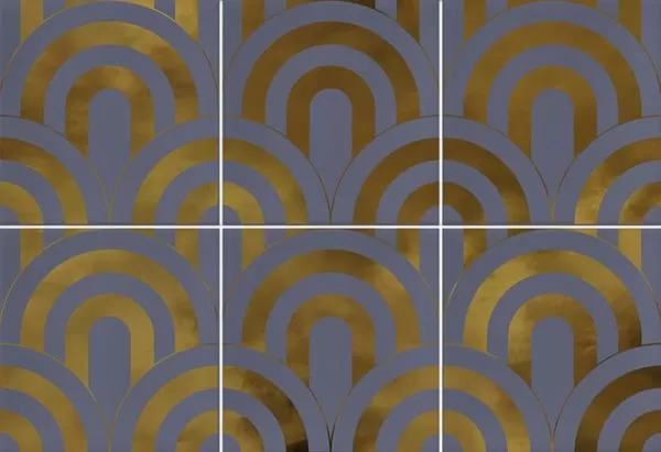 Плитка Takada Indigo Oro 23x33,5