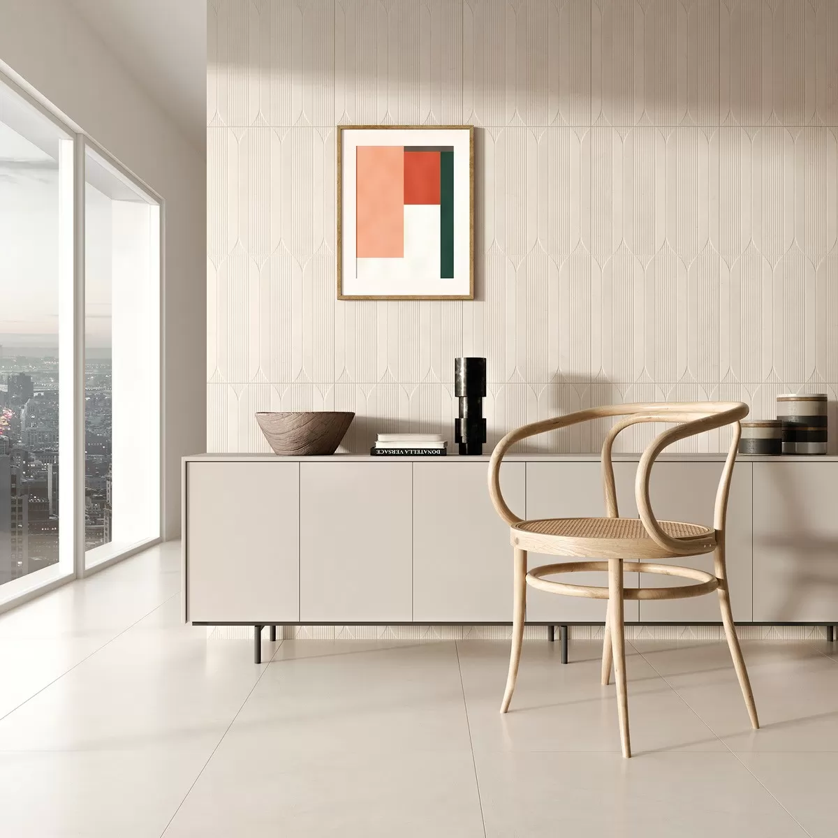 Керамогранит Mural Aura Crema 32x62.5