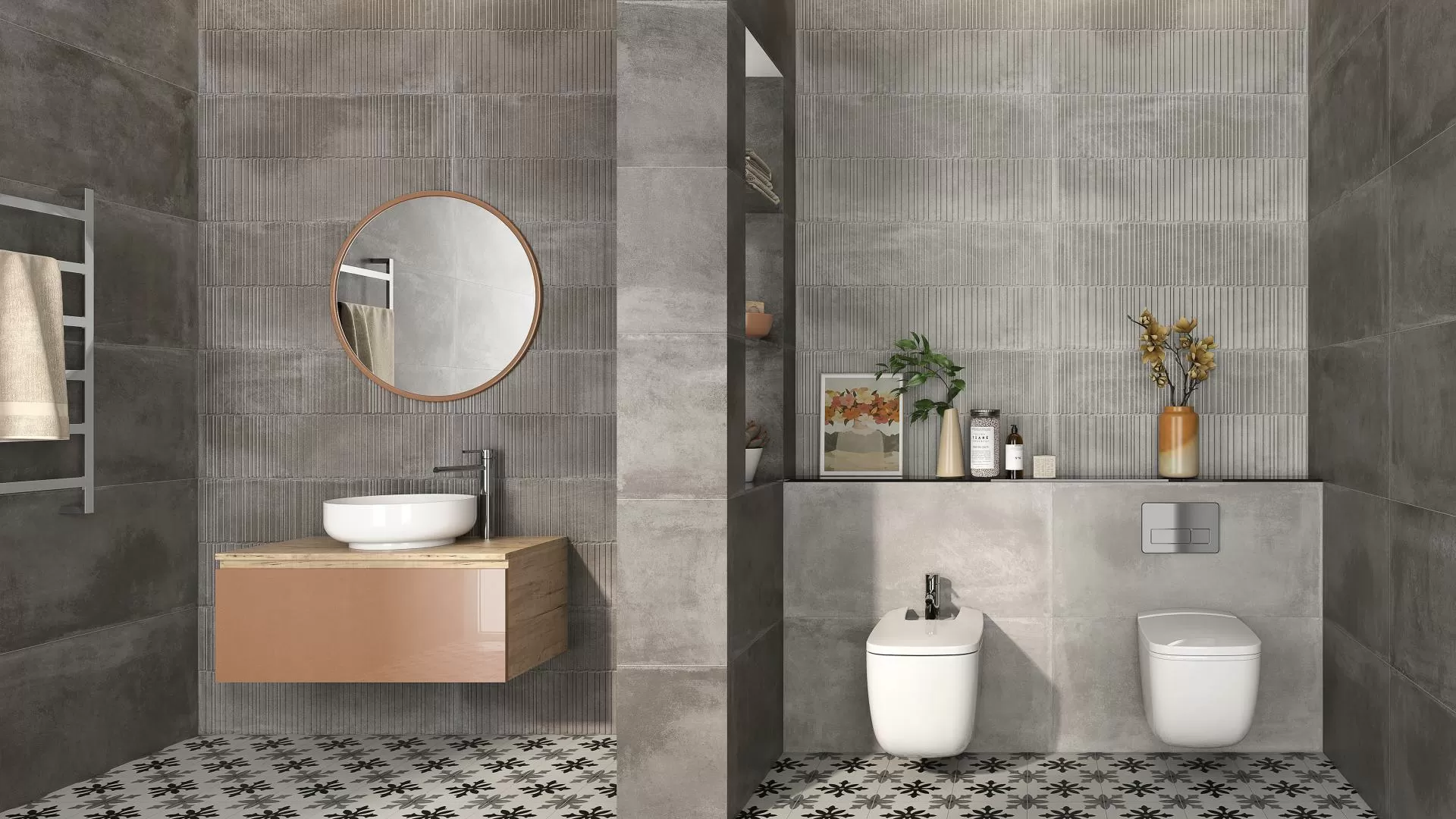 Керамогранит Es.Essen Gris Rect 60x60