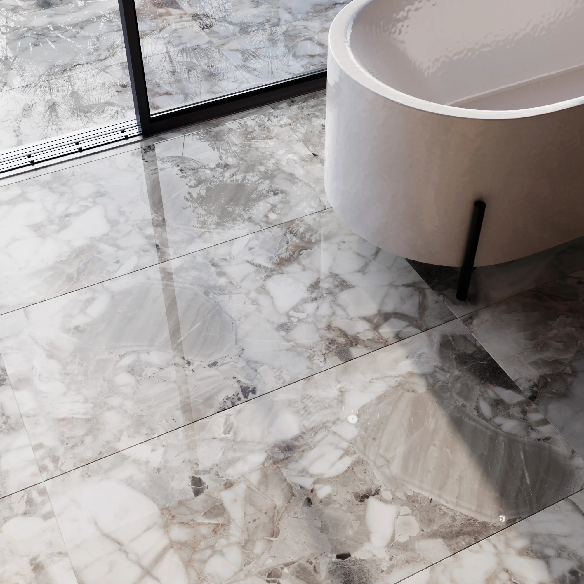 Aragonite White