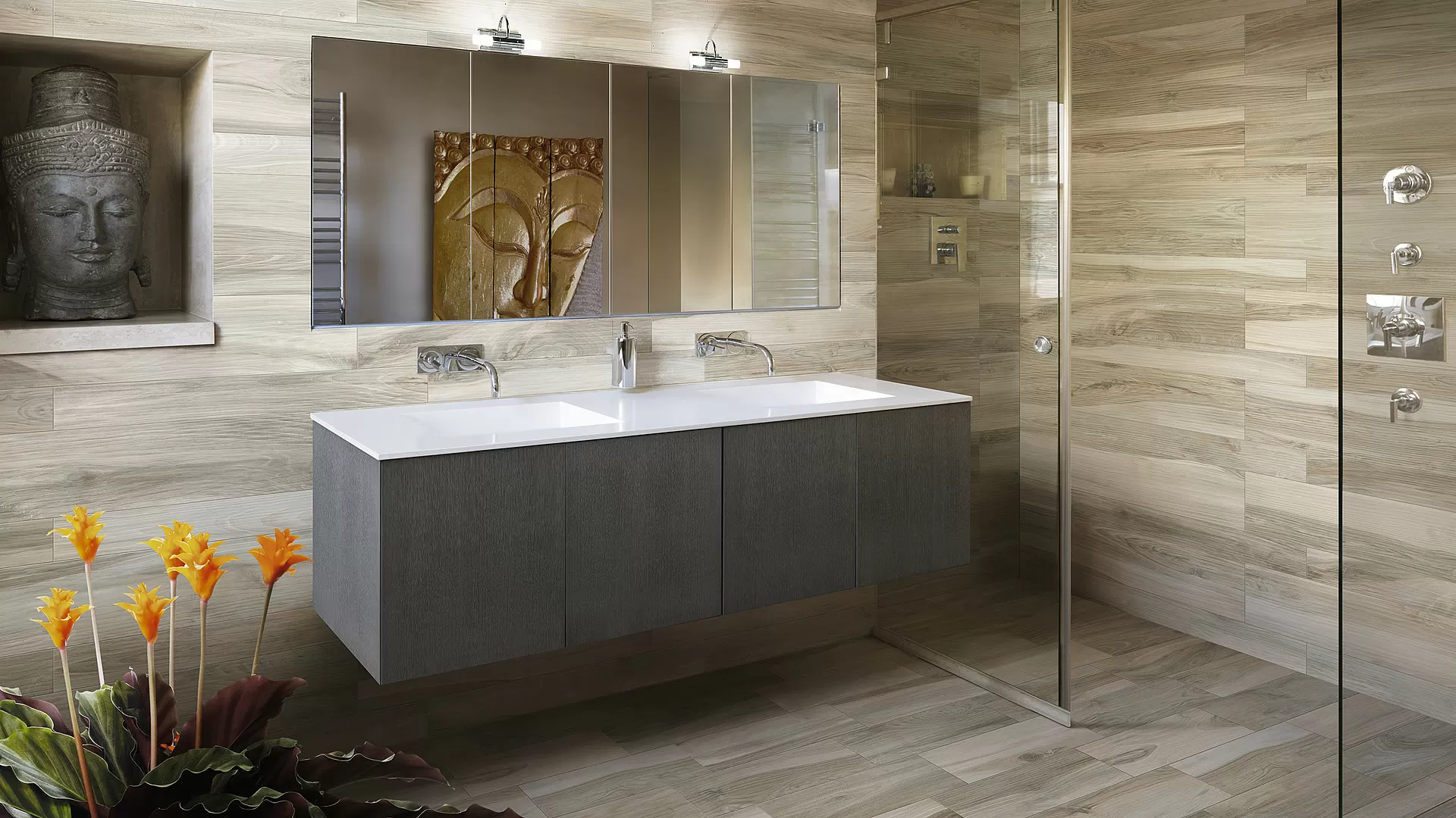 Керамогранит 60946 SAVANNA CREAM RET 15*60