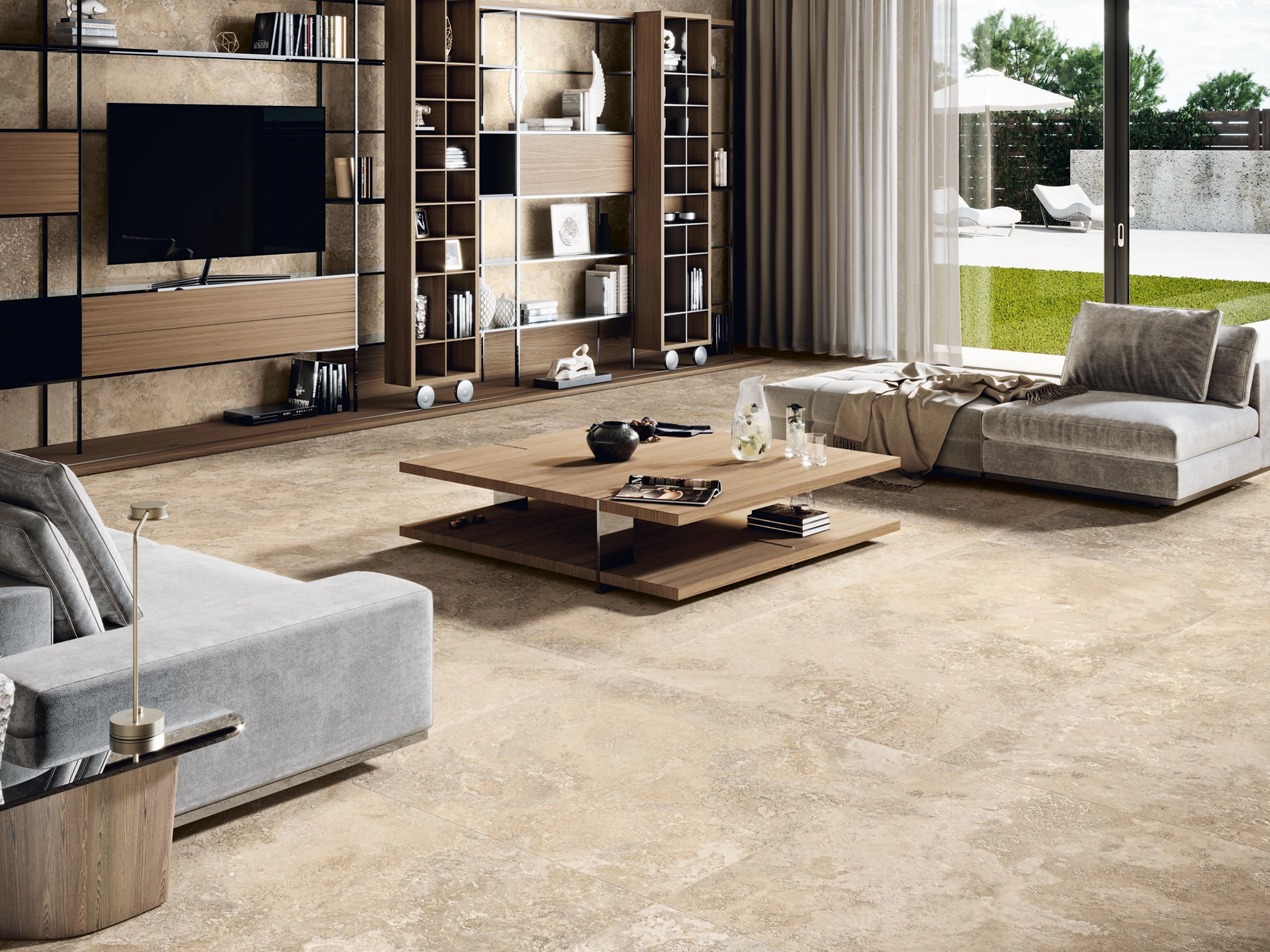 Керамогранит Rapolano 1867 Caramel Rect 100x100