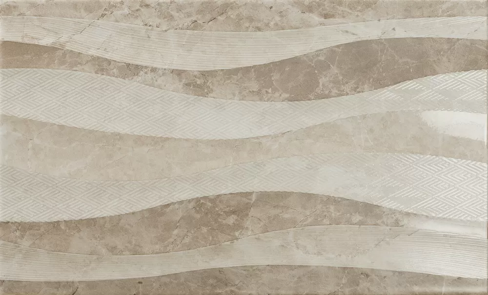 Плитка Eleganza Waves Taupe 33.3x55
