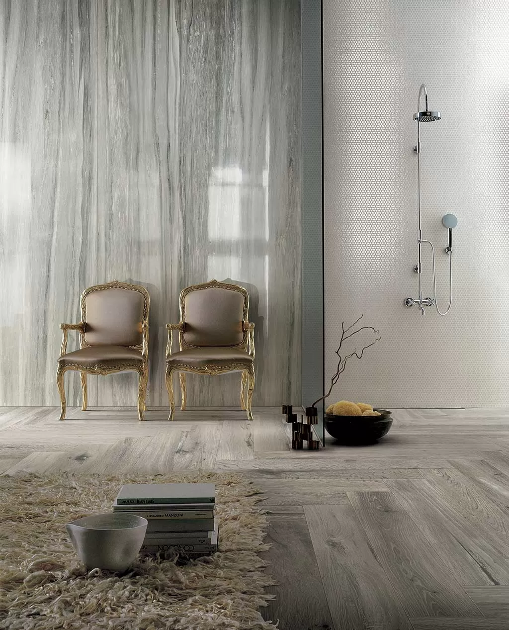 Керамогранит 755838 Prexious Thunder Night Matte Ret 60x120