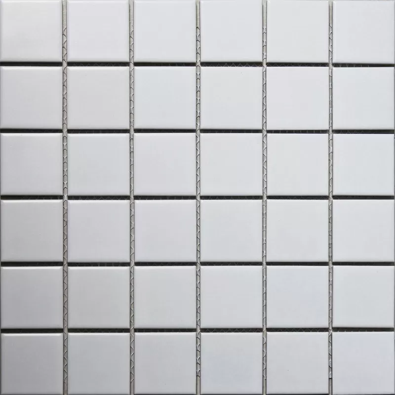 Мозаика White Matt 48x48 (ID1005) 30.6х30.6