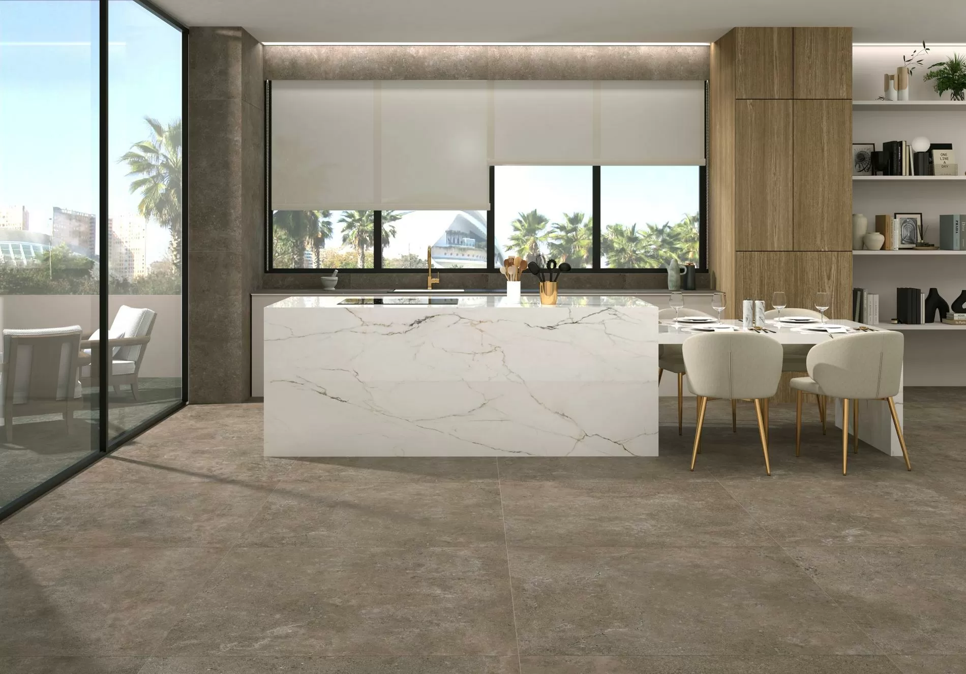 Керамогранит Cr.Torano Lux Dorado 120x280