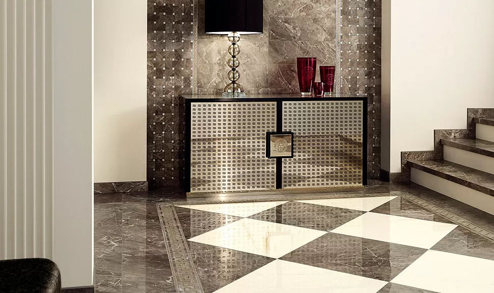 Керамогранит 240201 MARBLE FASCIA GRECA BIANCO SAB 11,5x58,5