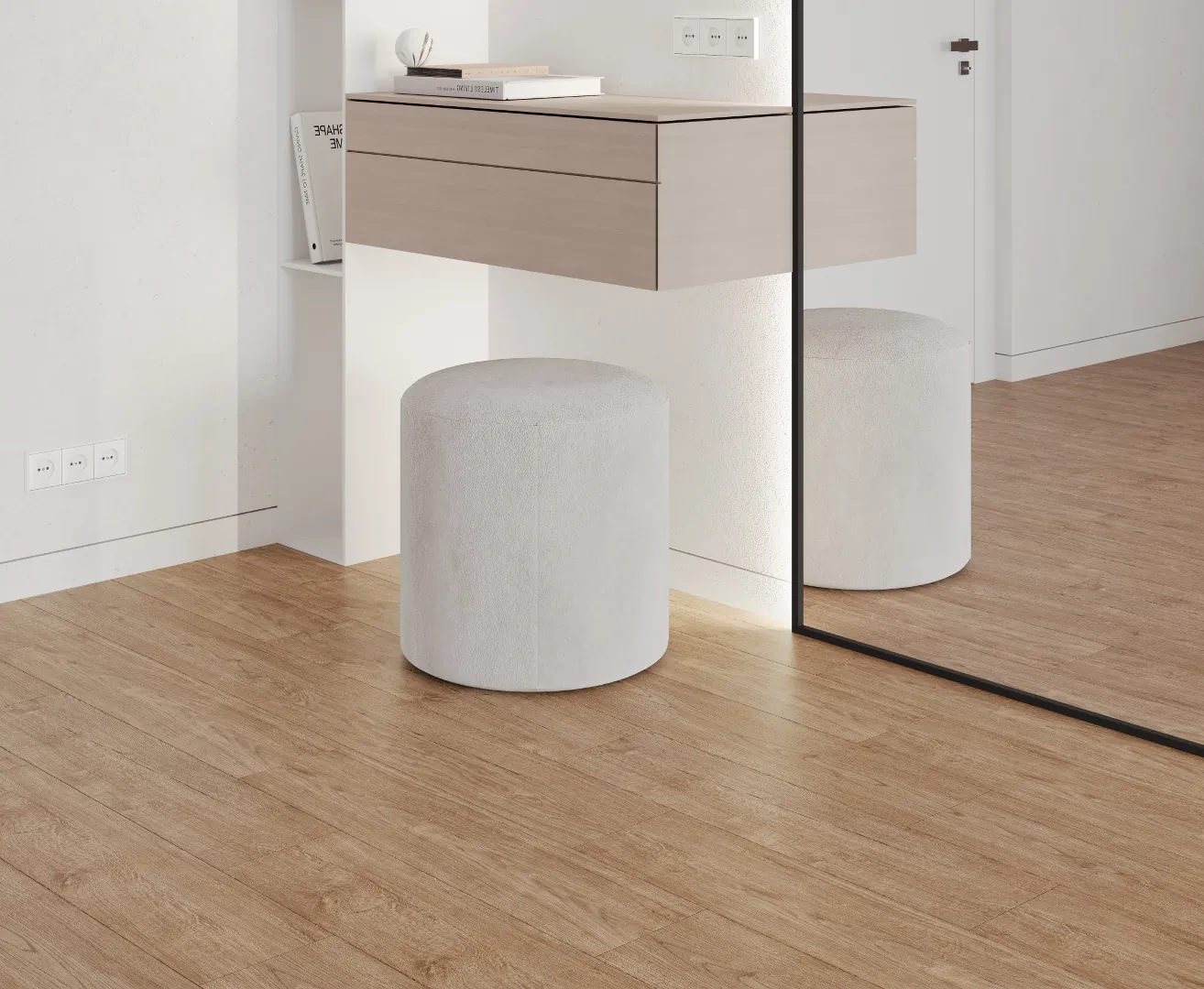 Керамогранит LP2080G0001R Lamarty Crema кремовый 20х80