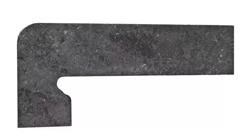 Клинкерная плитка Zanguin METALICA BASALT IZQUIERDA левый 39.5x17.5