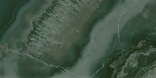 Плитка 19077 Сеттиньяно зеленый грань глянцевый 9,9x20
