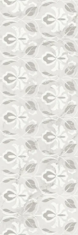 Плитка KMD3STA030BR Декор Тубкаль белый глянцевый обрезной 30x89,5x0,9