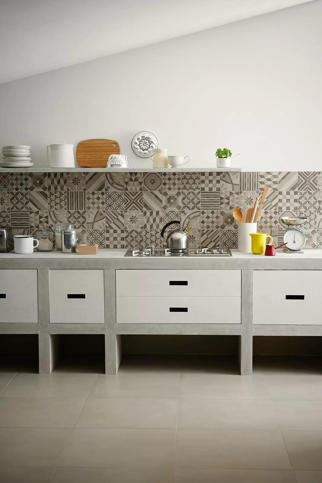 Керамогранит MM58 Block Grey Rett 90x90