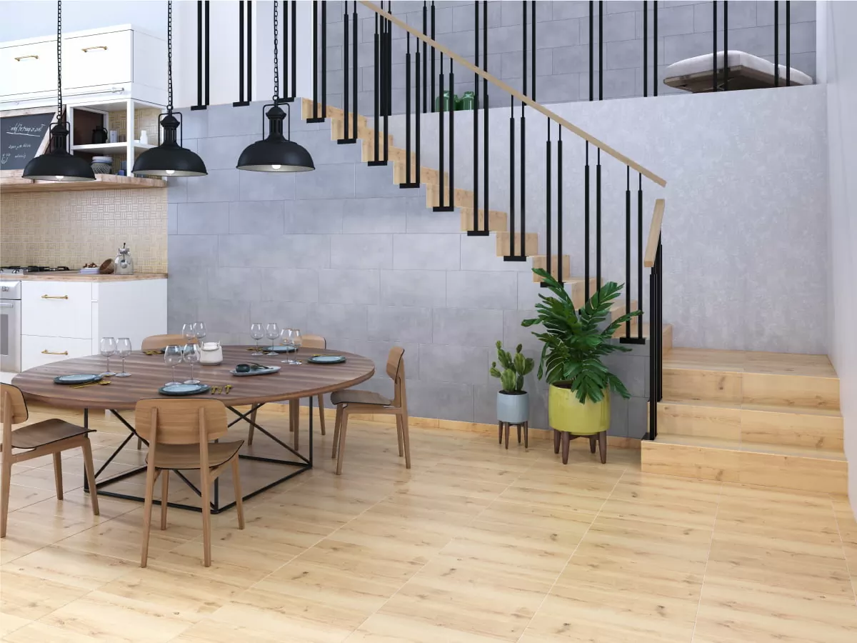 Керамогранит C-WS4O522D Woodhouse светло-серый 29,7х59,8