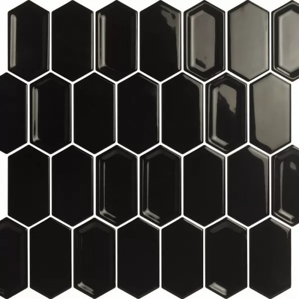 Мозаика Crayon Black glos 27.8x30.4