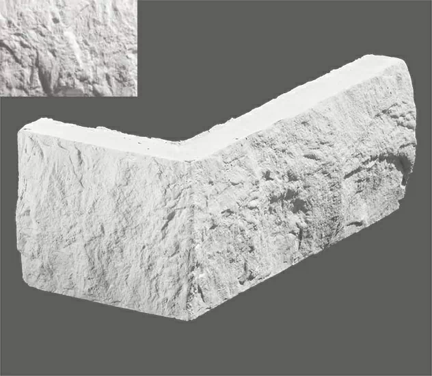 Искусственный камень Угловой элемент Анкона 100 7,5/27x9.5x1.6