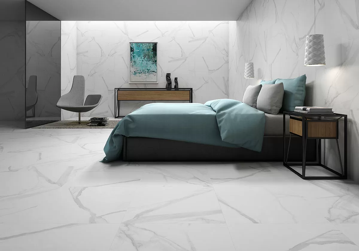 Керамогранит Ut. Fontana Blanco Matt 60.8*60.8