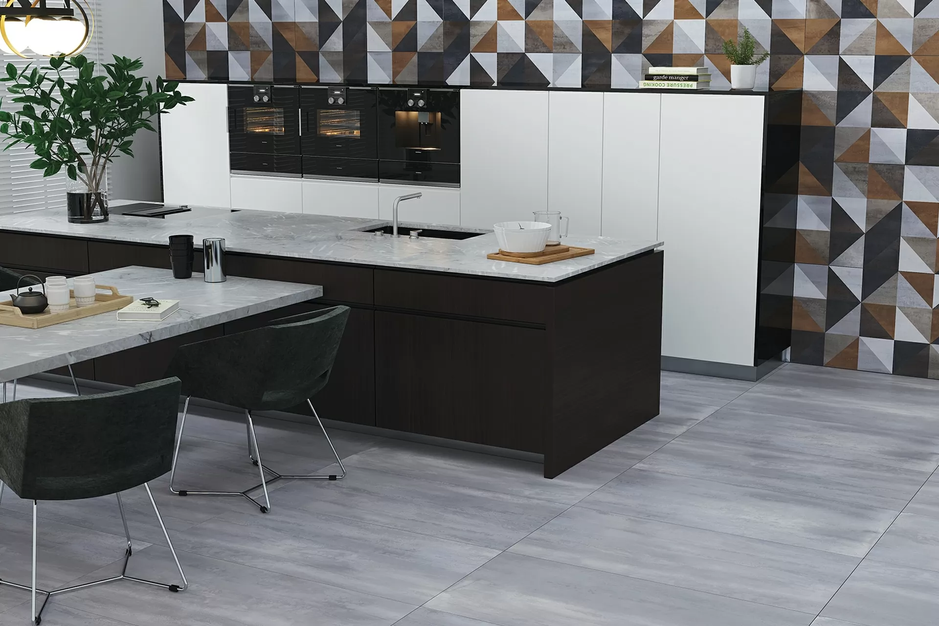 Керамогранит 3059 Hyper Silver Lappato 60*120