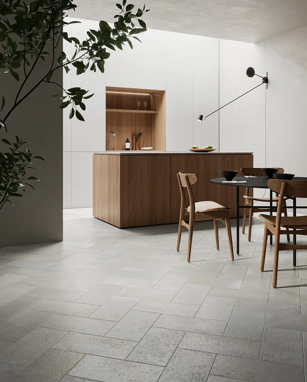 Керамогранит 1086529 Italica Modulare 39 Terra Mista (комплект 2шт 20x20, 1шт 20x40, 2шт 40x40, 1шт 40x60,8)
