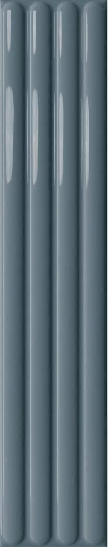 Плитка Plinto Out Blue Gloss 10.7x54.2