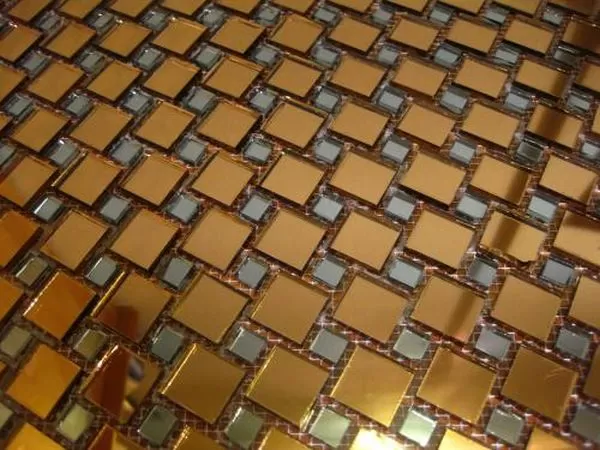 Мозаика GD20 Мозаика зеркальная на сетке (2x2+1x1) 30.9x30.9