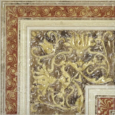Керамогранит 1628014-20347 Ang. Rosone Travertino Beige 14х14