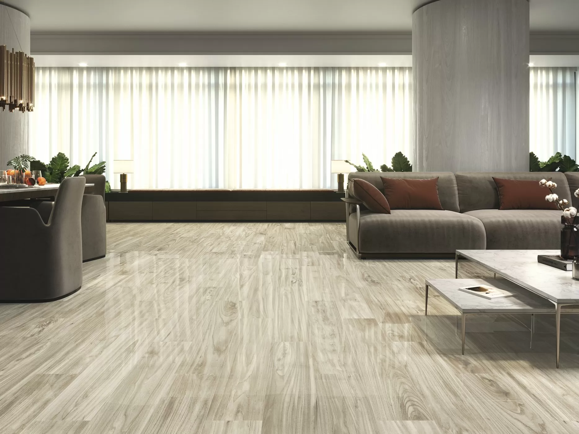 Керамогранит Spazio Sky Pulido R 20x120