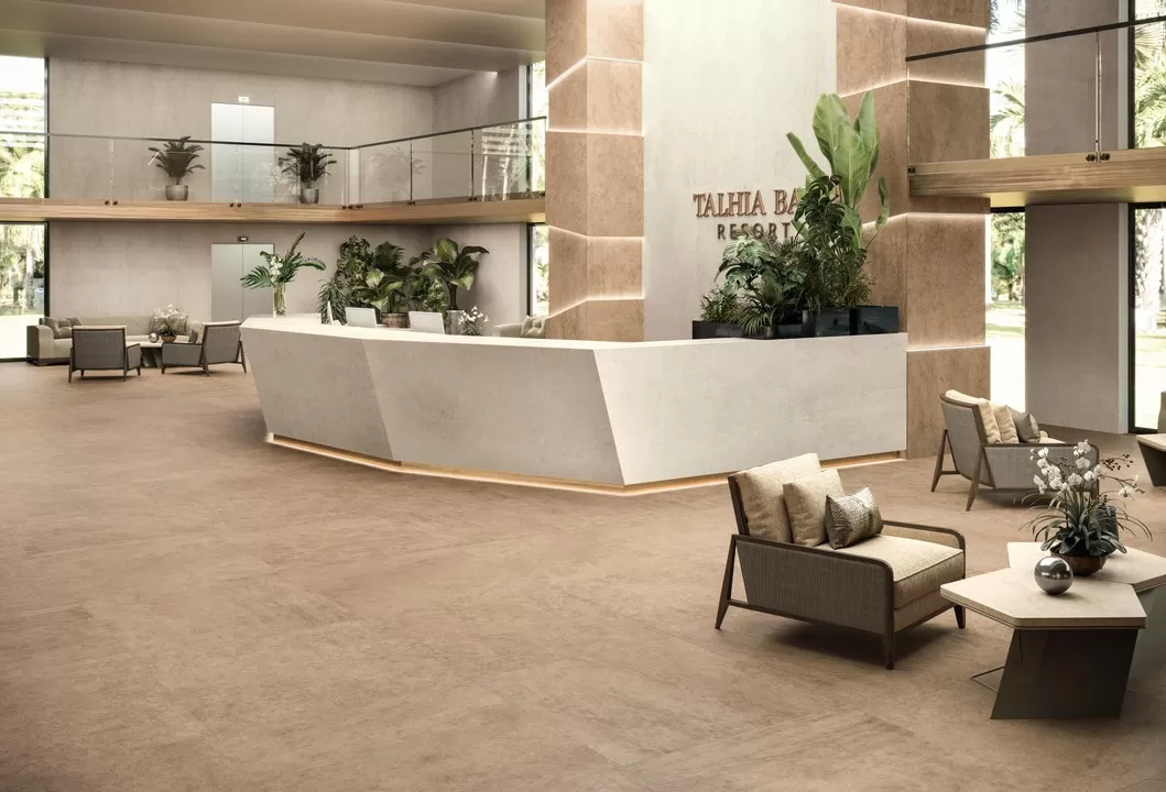 Керамогранит A3FU Lims Beige Tumbled 37,5x75