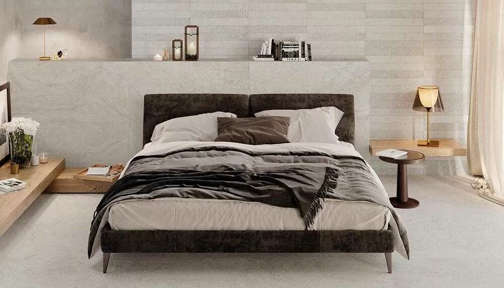 Керамогранит EJ7E Unique Travertine Vein Cut Cream Nat Rett 60x120