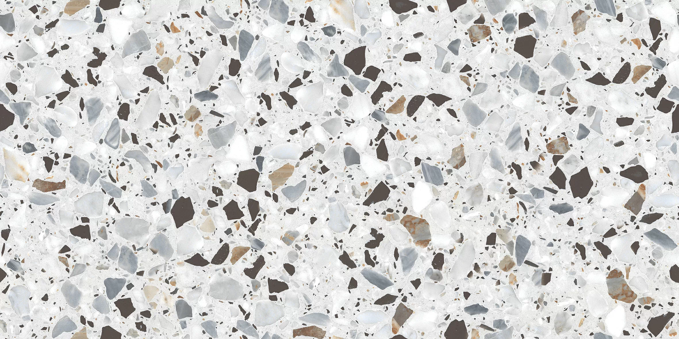 Керамогранит NTT99606M Terrazzo White 60x120
